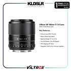 Viltrox AF 56mm F1.4 E for Sony E